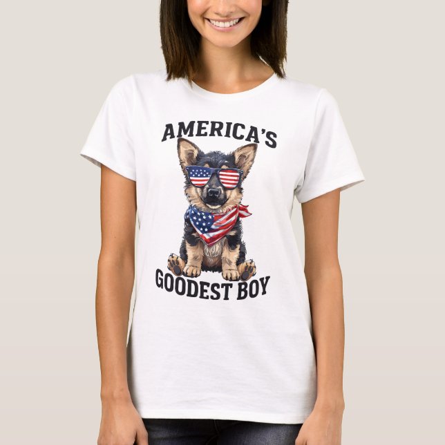 Camiseta O Melhor Pastor da América (Frente)