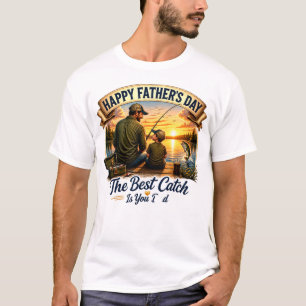 Camiseta O Melhor Peixe É Você Papai Feliz Dia dos Pais