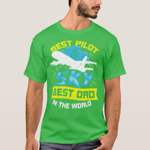 Camiseta O Melhor Piloto Do Melhor Pai Do Mundo