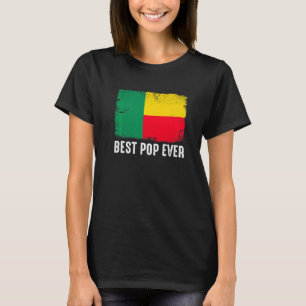 Camiseta O melhor Pop de Benim nunca foi Patriótico