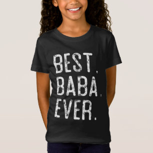 Camiseta O melhor presente de dia do pai para Baba