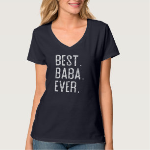 Camiseta O melhor presente de dia do pai para Baba