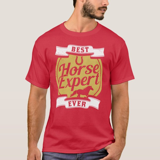 Camiseta O melhor presente de Epert Epert Ever Riding Lover (Frente)