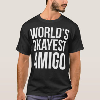 Camiseta O melhor presente do amigo da AMIGO do mundo