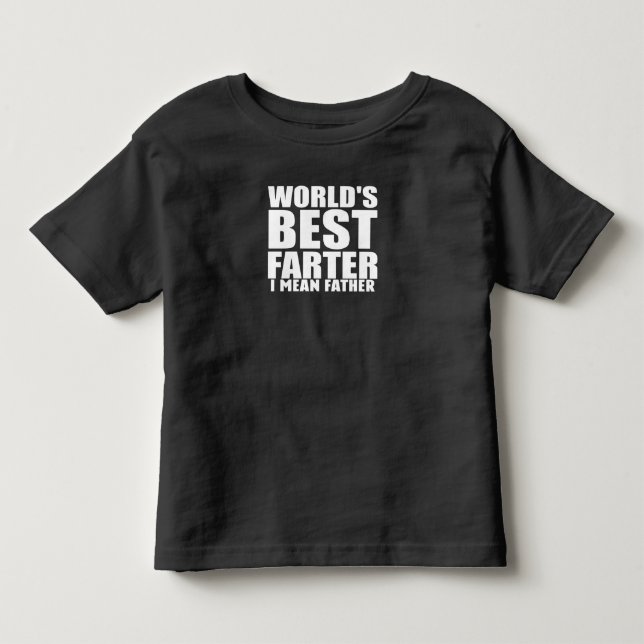 Camiseta O melhor presente do mundo para o Pai (Frente)