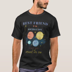 Camiseta O Melhor primeiro aniversario Amigo, Primeira Viag