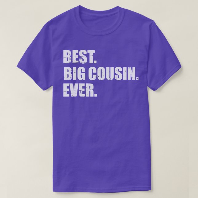 Camiseta O melhor primo de sempre (Frente do Design)