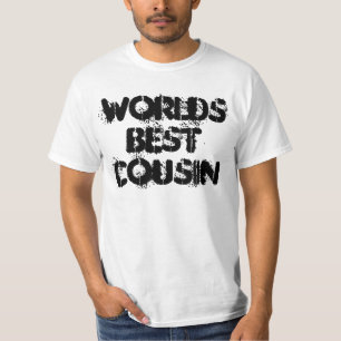Camiseta o melhor primo    dos mundos