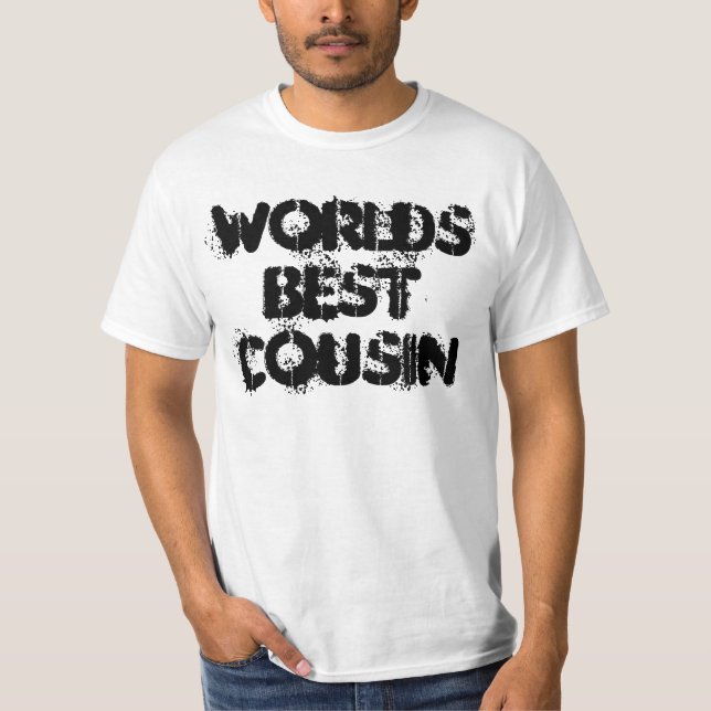 Camiseta o melhor primo    dos mundos (Frente)