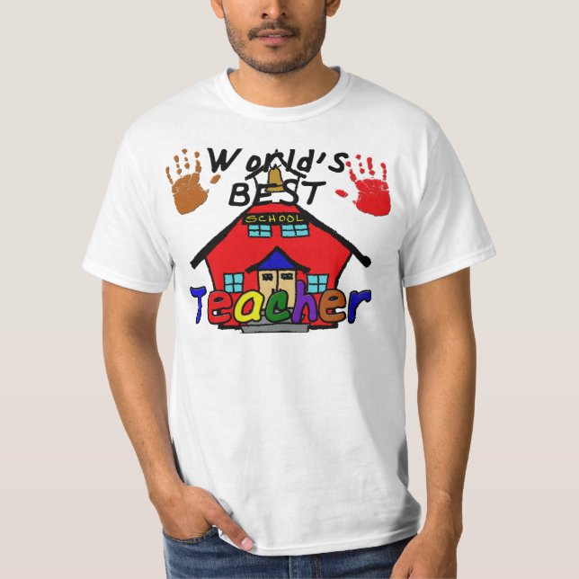 Camiseta O melhor professor do mundo (Frente)