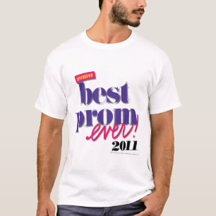 Camiseta O melhor roxo do baile de formatura nunca -