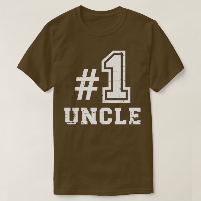 Camiseta O melhor tio (Frente do Design)