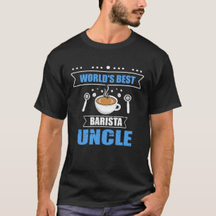 Camiseta O Melhor Tio Barista Café King Caff