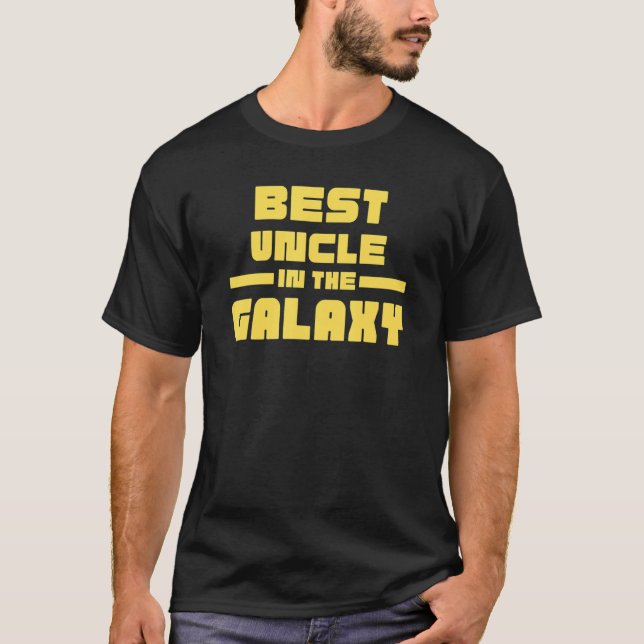 Camiseta O Melhor Tio Da Galáxia (Frente)