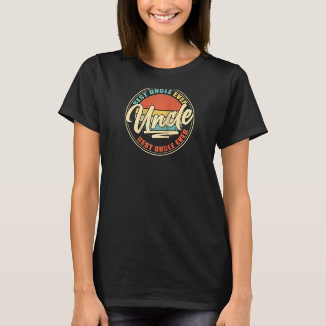 Camiseta O melhor tio de sempre... (Frente)