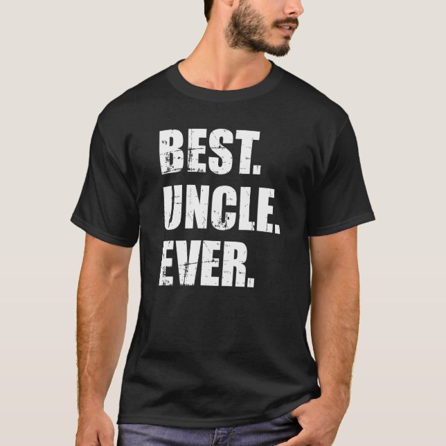 Camiseta O melhor tio de sempre (Frente)