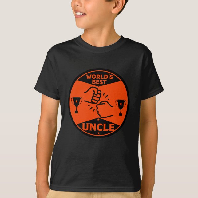 Camiseta O melhor tio do mundo (Frente)