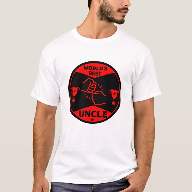 Camiseta O melhor tio do mundo (Frente)