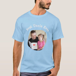 Camiseta O melhor tio já fez upload da sua foto da família 