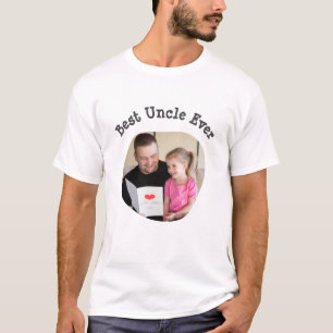 Camiseta O melhor tio já fez upload da sua foto da família 