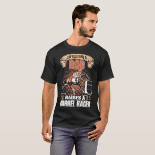 Camiseta O melhor tipo do pai aumenta um cavalo T do piloto