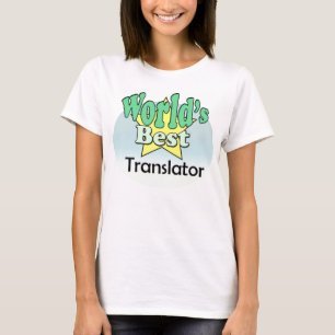 Camiseta O melhor tradutor do mundo