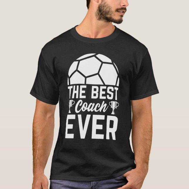 Camiseta O Melhor Treinador De Futebol Do Mundo (Frente)
