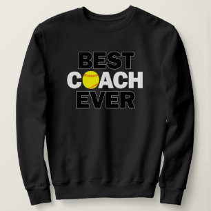 Camiseta O MELHOR TREINADOR DE Softball feminino