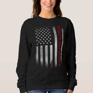 Camiseta O melhor vovô do mundo do Dia de os pais nos EUA