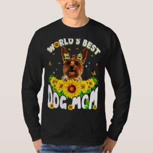 Camiseta O melhor Yorkshire Terrier Dog Mãe's D