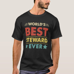 Camiseta O melhor zelador do mundo em 1° lugar