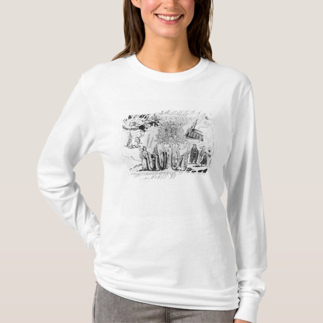 Camiseta O memorial de Inglaterra de sua libertação (Frente)