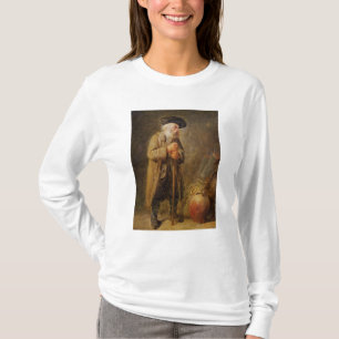Camiseta O mendigo idoso
