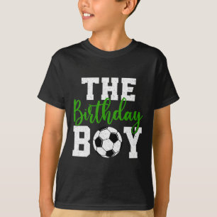 Camiseta O Menino Aniversariante Família Combinando Futebol
