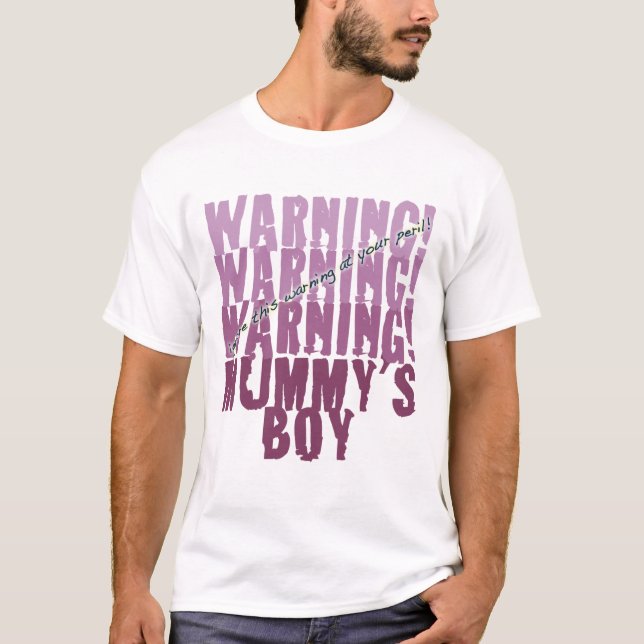 Camiseta O menino da mamã (Frente)