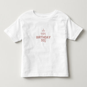 Camiseta O menino de aniversário