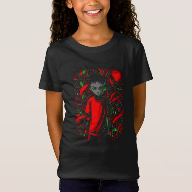 Camiseta O Menino e as Máquinas (Frente)