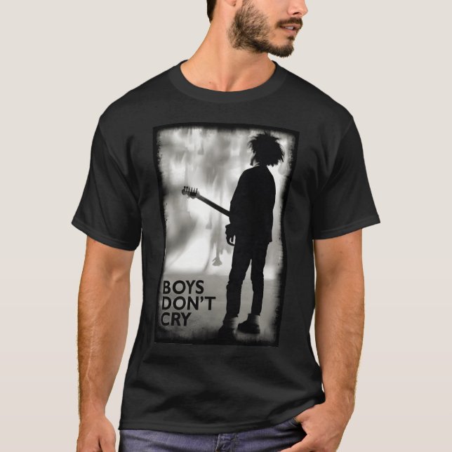 Camiseta O menino fã de The Cure (Frente)