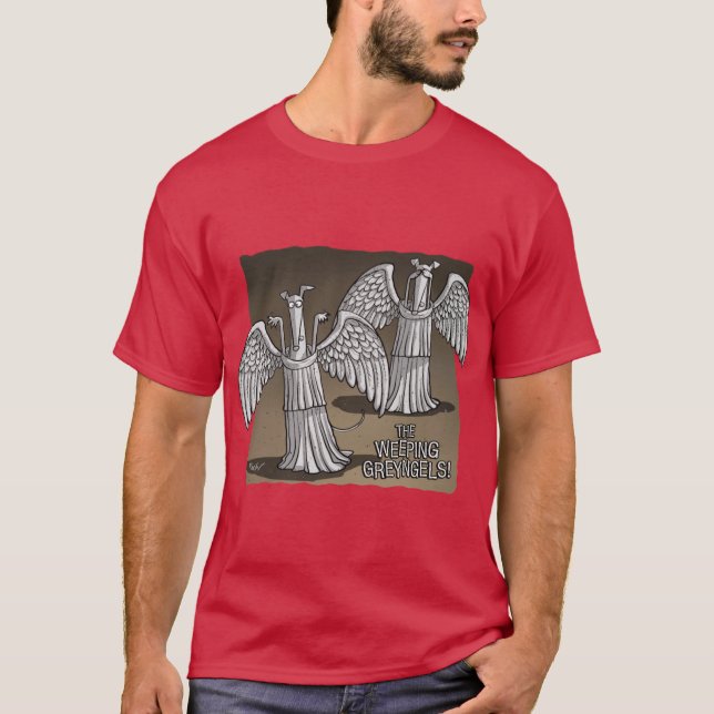 Camiseta O menino Weeping Greyngels (Frente)