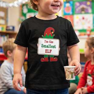 Camiseta O menor elfo - Personalizado - Foto de família com
