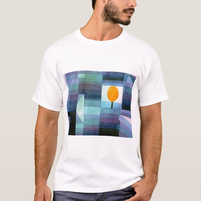 Camiseta O mensageiro do outono, Klee (Frente)