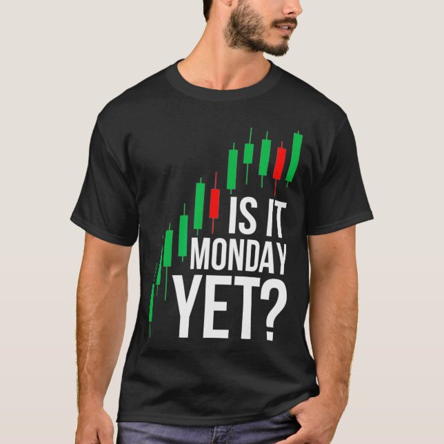 Camiseta O Mercado De Valores É O Mercado De Valores Na Seg (Frente)
