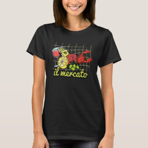 Camiseta O Mercado Italiano Verão Feira de Produtores Sardi