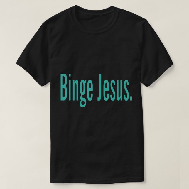 Camiseta O Merch Binge Jesus Escolhido (Frente do Design)