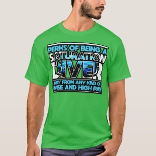 Camiseta O Mergulhador De Saturação É Um Mergulhador De Sat
