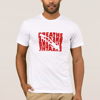 Camiseta O mergulhador respira