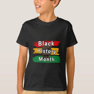 Camiseta O Mês da História Negra Celebrando Cresce Juntos 1