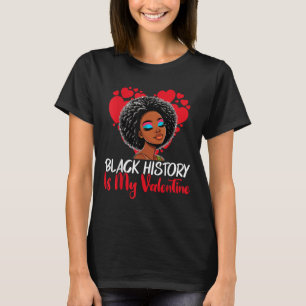 Camiseta O Mês da História Negra É O Meu Namorados Melanina