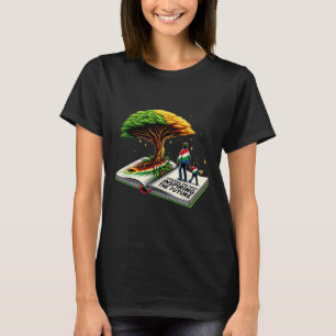 Camiseta O Mês da História Negra Honrando O Passado Inspira