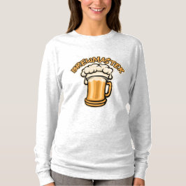 Camiseta O Mestre Cervejeiro Precisa de um Caneco de Cervej